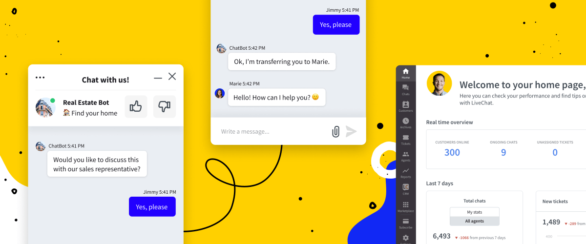 LiveChat and ChatBot Integration