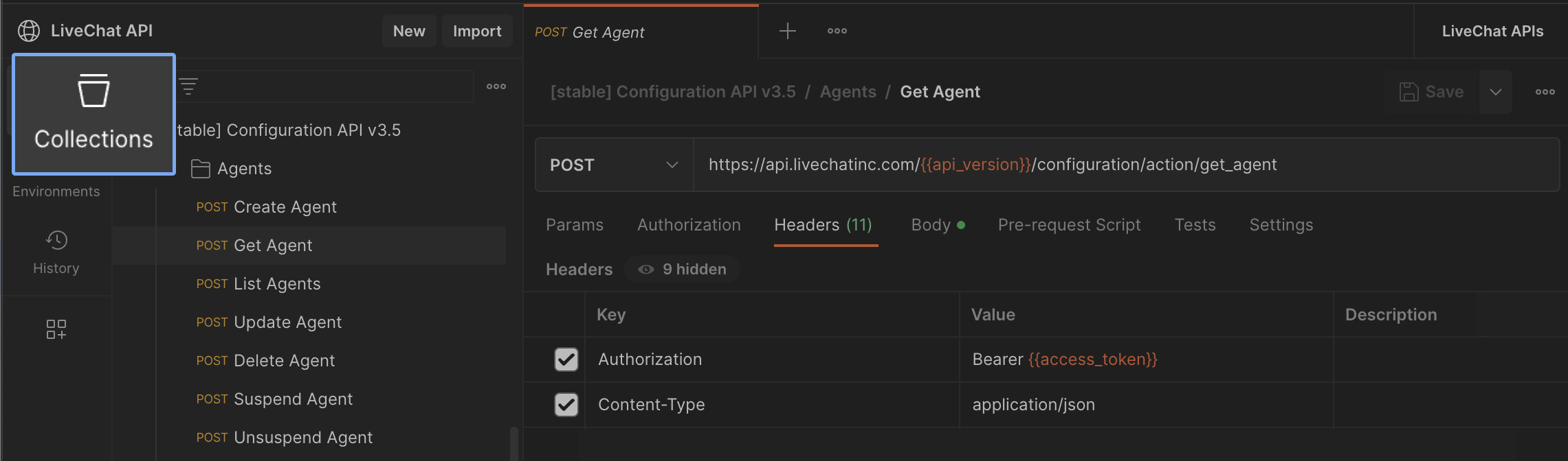 Use Postman Collections