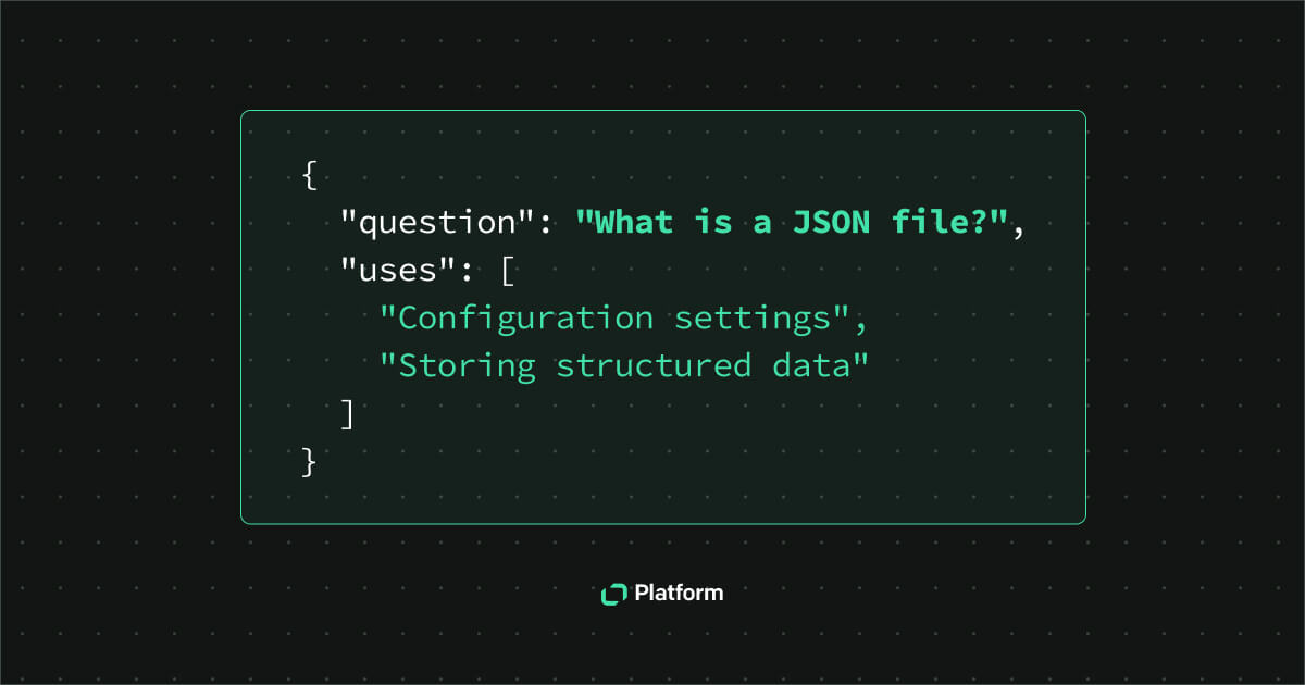 Article banner: What is JSON? Understanding a JSON File for Beginners