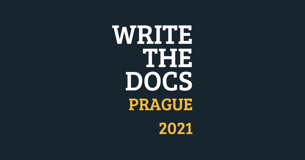 Write the Docs image